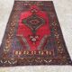 Tapis de prière turc teinture végétale 195x112cm