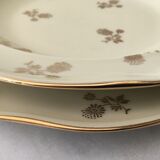 Set of 24 plates and 1 dish Limoges