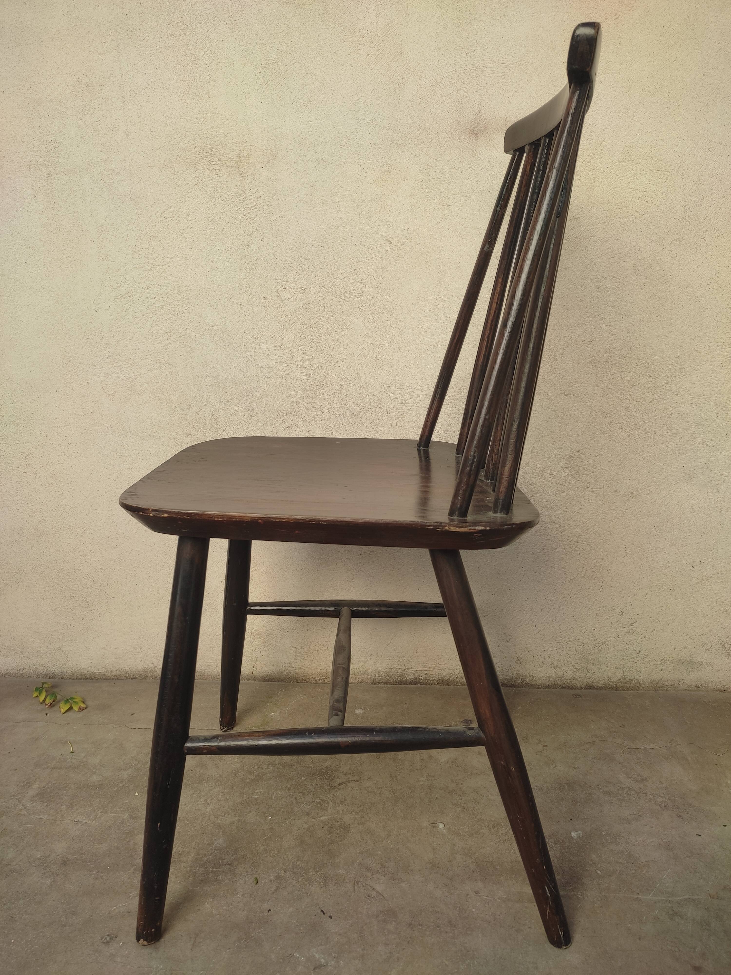 Scandinavian wooden chair