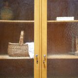 Vintage school library cabinet