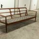 Scandinavian sofa 3 places in teak 1960 restored