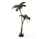 "Palm Tree" floor lamp attributed to Sergio Terzani, 1970s.