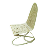 Chaise en polyester faite à la main, années 1990