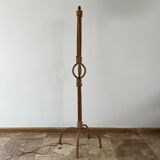 Lampadaire en corde