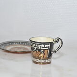 2 Greek espresso cups