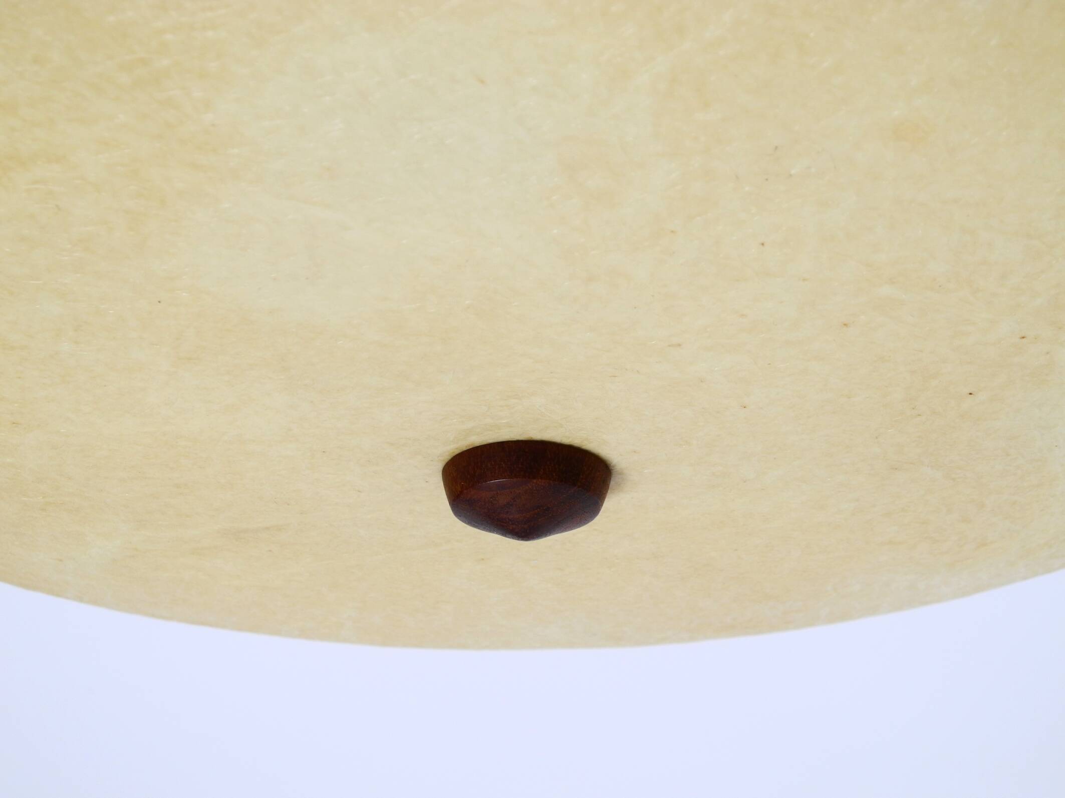 Beautiful original Mid Century Modern fiberglass ceiling or wall lamp