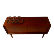 Meuble buffet bas scandinave en teck