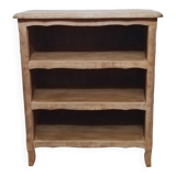 Bookcase in raw oak
