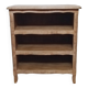 Bookcase in raw oak