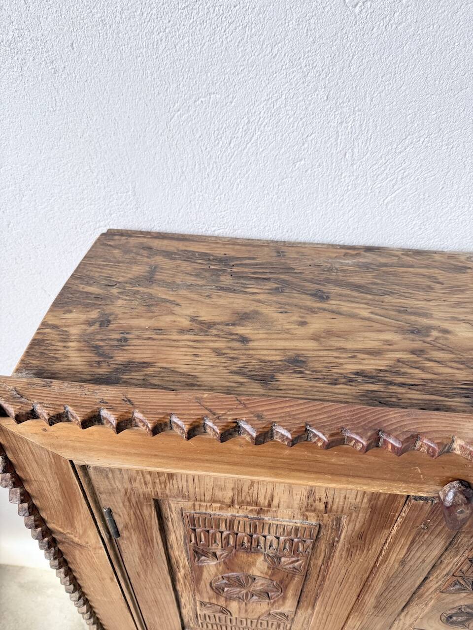 Small cabinet in folk art style