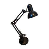 Black vintage articulated desk lamp