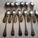 Medallion dessert spoons