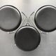 Set of 3 high Dot bar stools by Arne Jacobsen for Fritz Hansen, Denmark, 1968