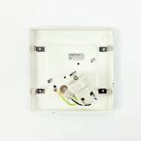 Mid-Century Glass Wall Light or Ceiling Light from Limburg, Germany, 1960s