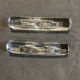 Set of 12 crystal knife rests by Daum - 1960
