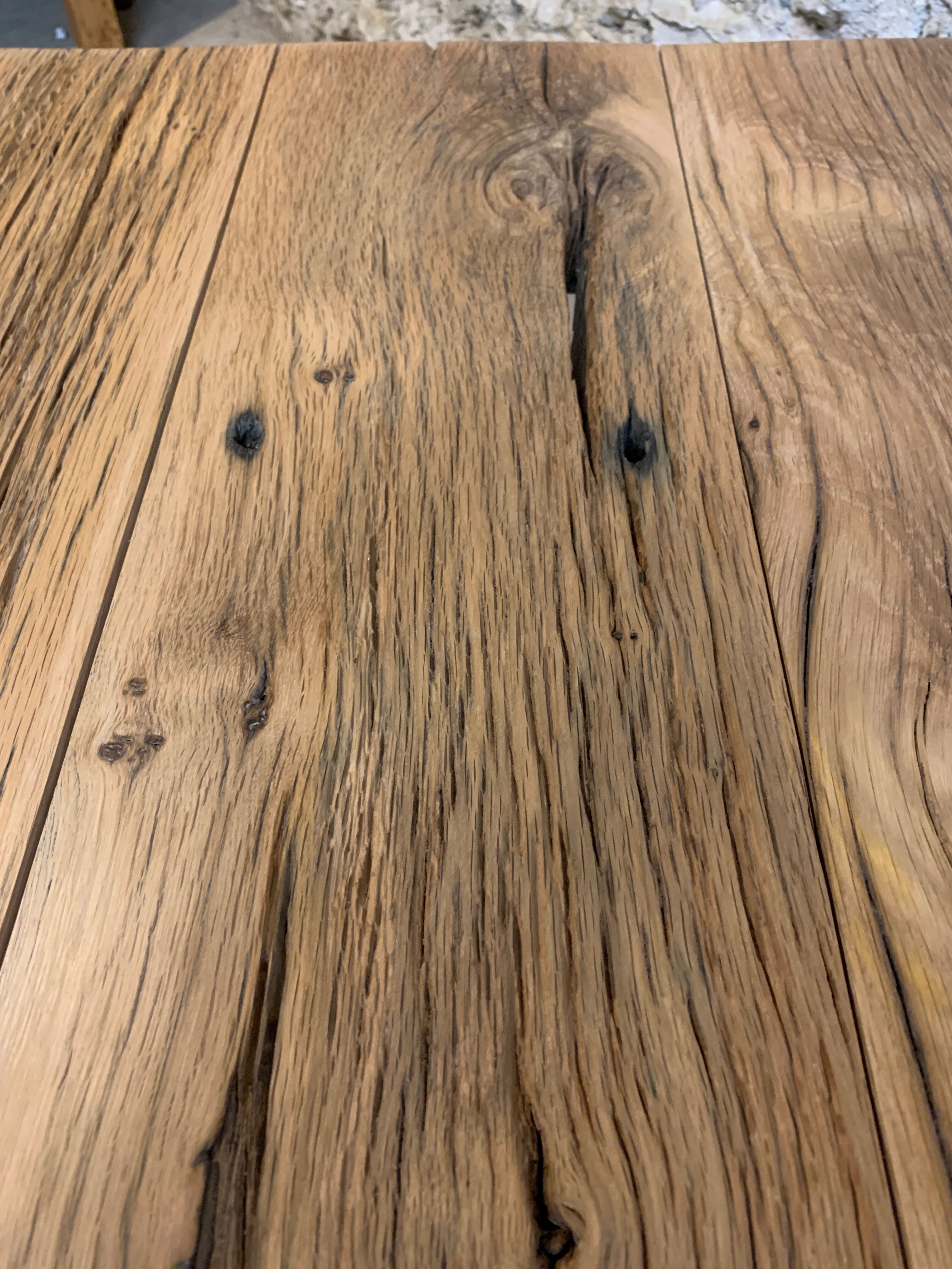 Oak coffee table and machine foot tool singer simanco 1920