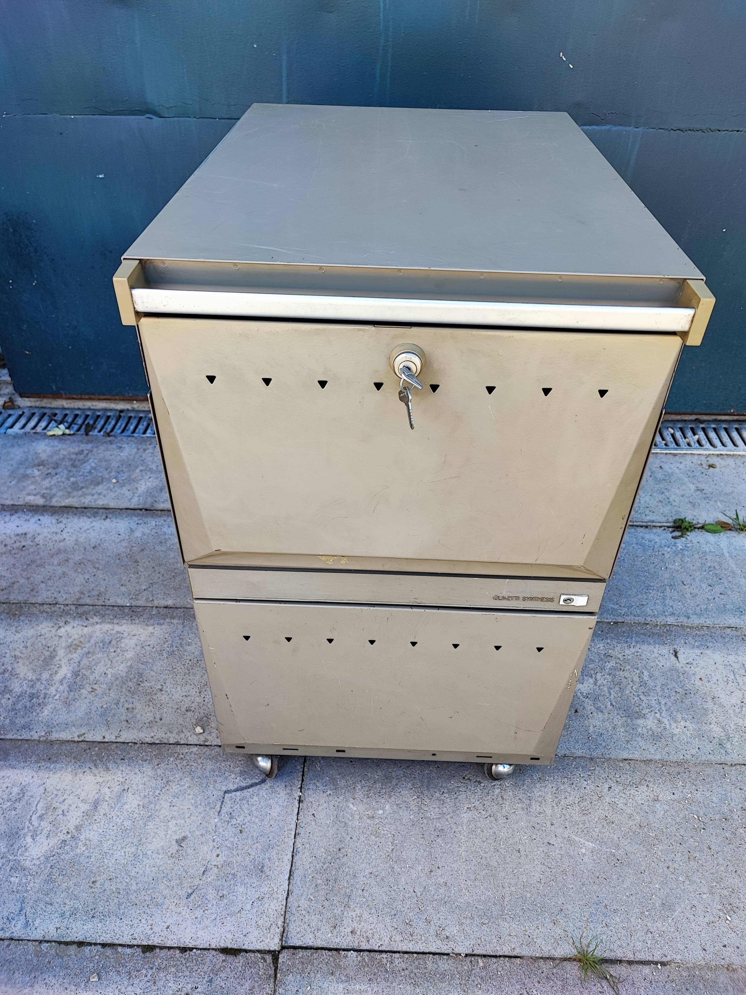Storage cabinet Olivetti Metal Synthesis file