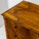 Grande commode Biedermeier en placage de noyer 1820-1840