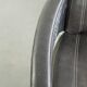 Comfortable cow leather aviator design armchair finished with aluminium