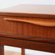 Scandinavian bedside table vintage teak 1960