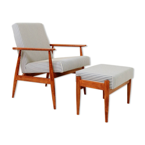 Fauteuil avec repose-pieds