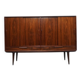 Gunni Omann 'model 13' highboard in rosewood, Denmark 1960s