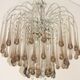 An original Paolo Venini Murano chandelier, Italy, 1970s.