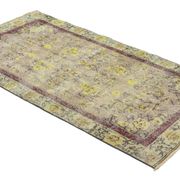 Anatolian handmade vintage rug 213 cm x 107 cm