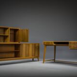 Desk & Sideboard Set by Georg Satink for Wk Möbel, 1950s, Set of 4