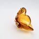 Ashtray - Morano Sommerso - Amber - 1960