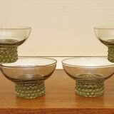 Set of 6 vintage champagne glasses