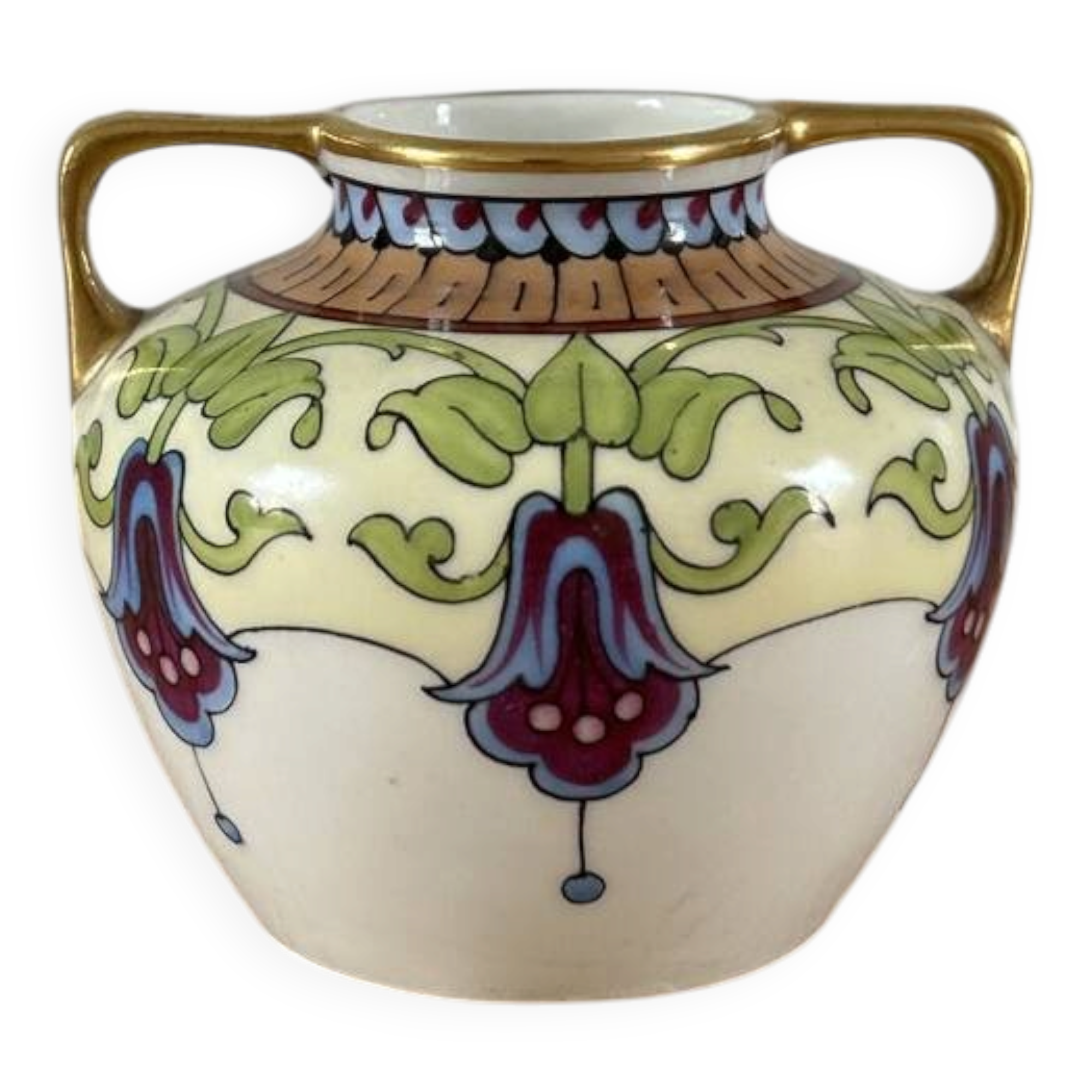 Vase Paul Hat porcelaine de Limoges