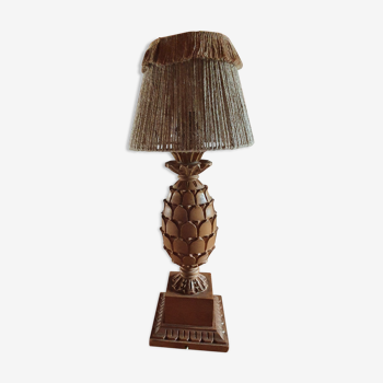 Vintage pineapple lamp