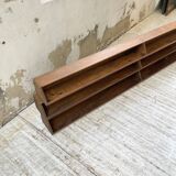 XL wooden wall storage