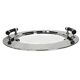 Alessi - design Michael Graves - tray - stainless steel - Memphis Milano