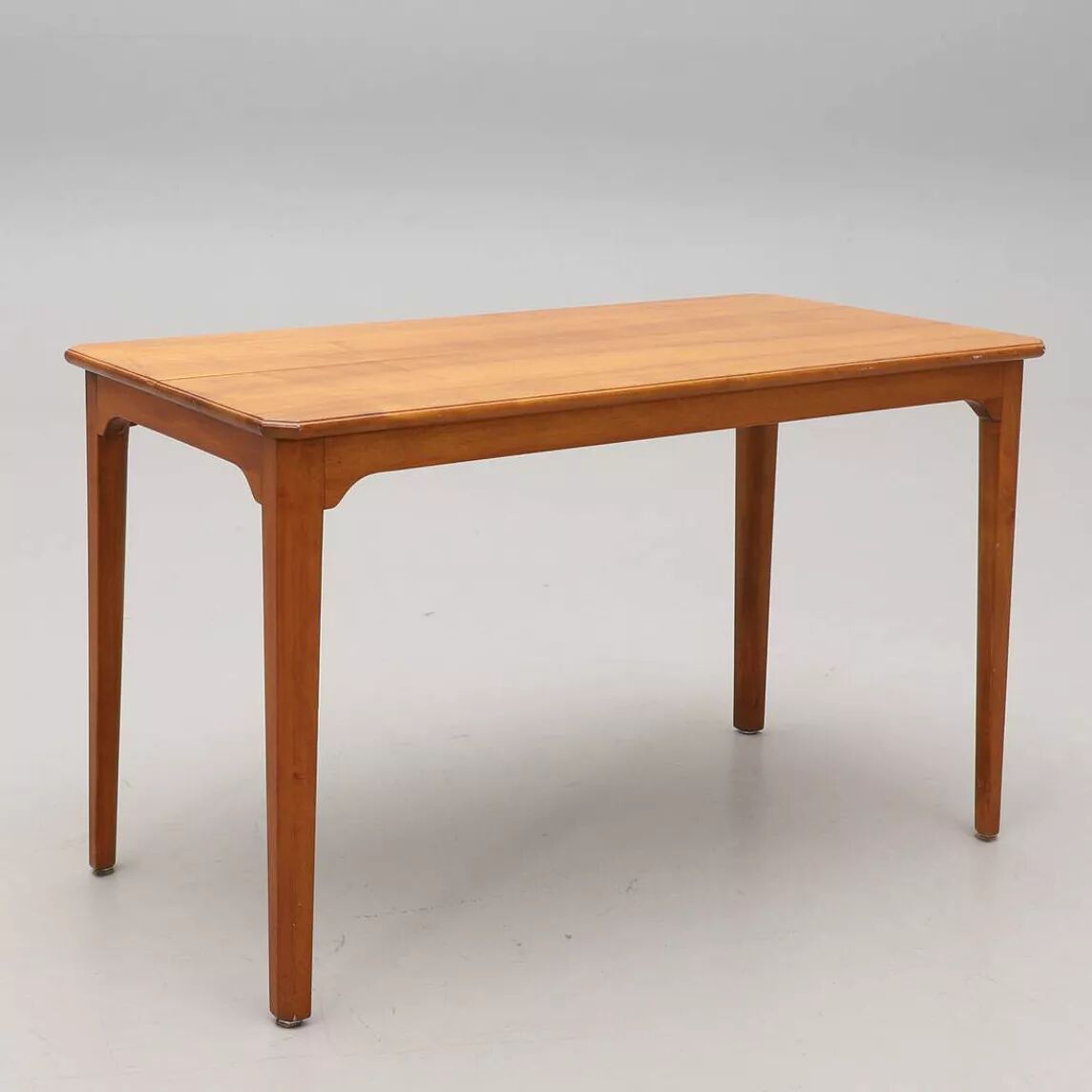 Vintage Scandinavian coffee table in walnut by Carl Malmsten - Sweden - 1960s