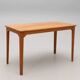 Vintage Scandinavian coffee table in walnut by Carl Malmsten - Sweden - 1960s