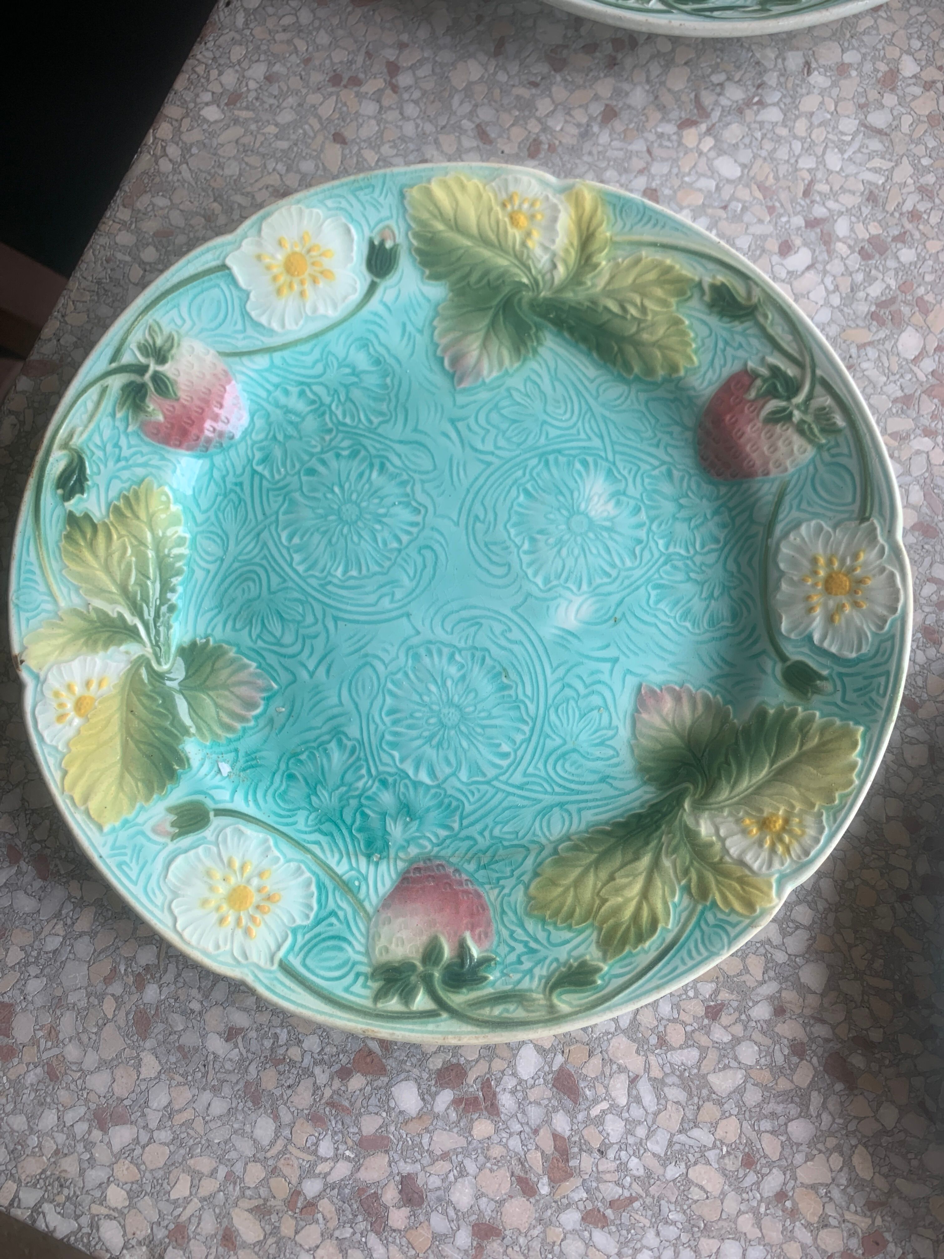 4 plates dabbling St Clement