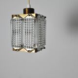 Swedish Crystal Ceiling Light designed by Wiktor Berndt for Flygsfors