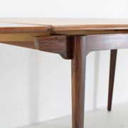 1960s Danish Wooden Extendable Dining Table