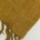 Turkish Dark Mustard Vintage Kilim Rug, 135x268Cm