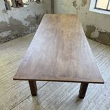Country farmhouse table in solid beech and oak 2.5m XL