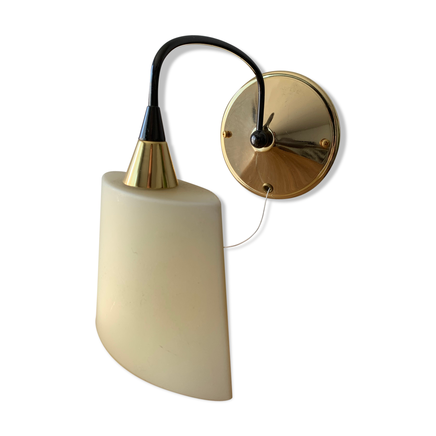 Vintage gold wall light
