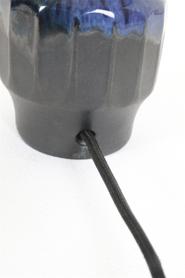 Danish mid-century ceramic table lamp by Ernst Nielsen / Faxe / 1960s / 1970s