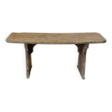 Brutalist farm bench