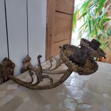Brass sconces