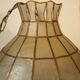 Mother-of-pearl suspension from Capiz & brass