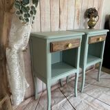 Pair of Louis XV style bedside tables