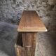 Pharmacy counter in antique oak / kitchen island, circa 1870–1900