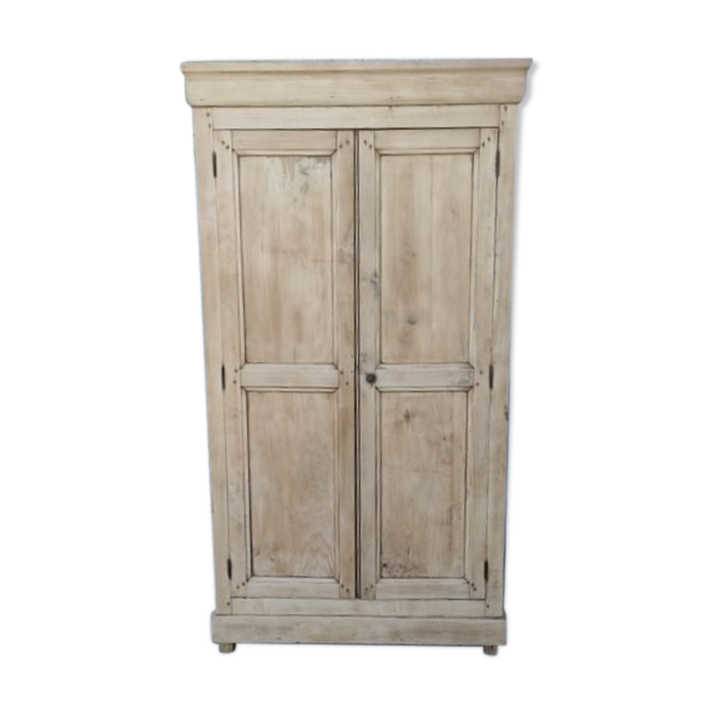 Natural wood cabinet